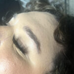 brow lamination before
